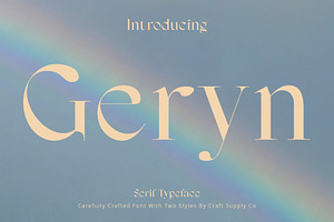 Geryn Elegant Serif