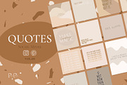 Quotes vol.1 | Instagram, Pinterest, a Social Media Template by Olg Store (Thumbnail 1 of 7)