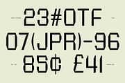 Monaro - Monospaced Font, a Sans Serif Font by Khoir (Thumbnail 3 of 9)
