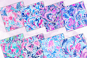 Preppy Abstract Digital Paper, a Background Graphic by Paper & Pattern Studio (Thumbnail 2 of 9)