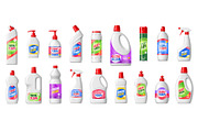 Cleanser, liquid soap bottle set, an Illustration by Buch&Bee (Thumbnail 1 of 3)