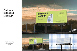 Outdoor Billboard Mockup, a Product Mockup by Graphicbars