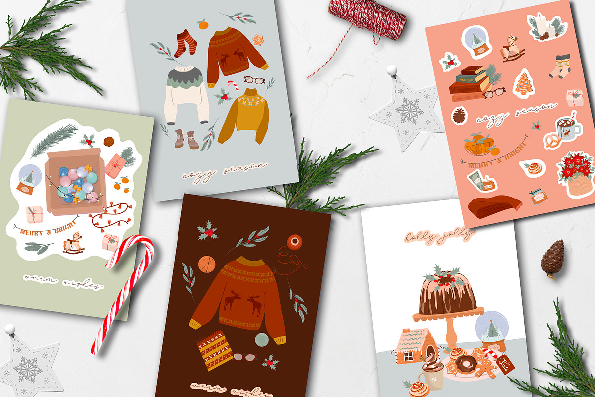 Christmas Mood, a Seasonal Illustration by Mio Buono (Photo 13 of 23)