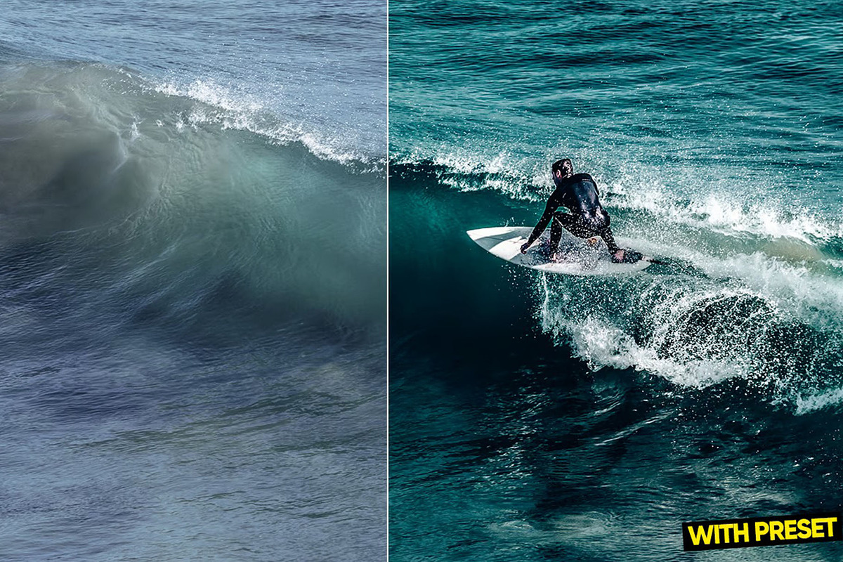 Surfing Waves Presets for Lightroom, a Preset Add-On by Hubzway (Photo 4 of 5)