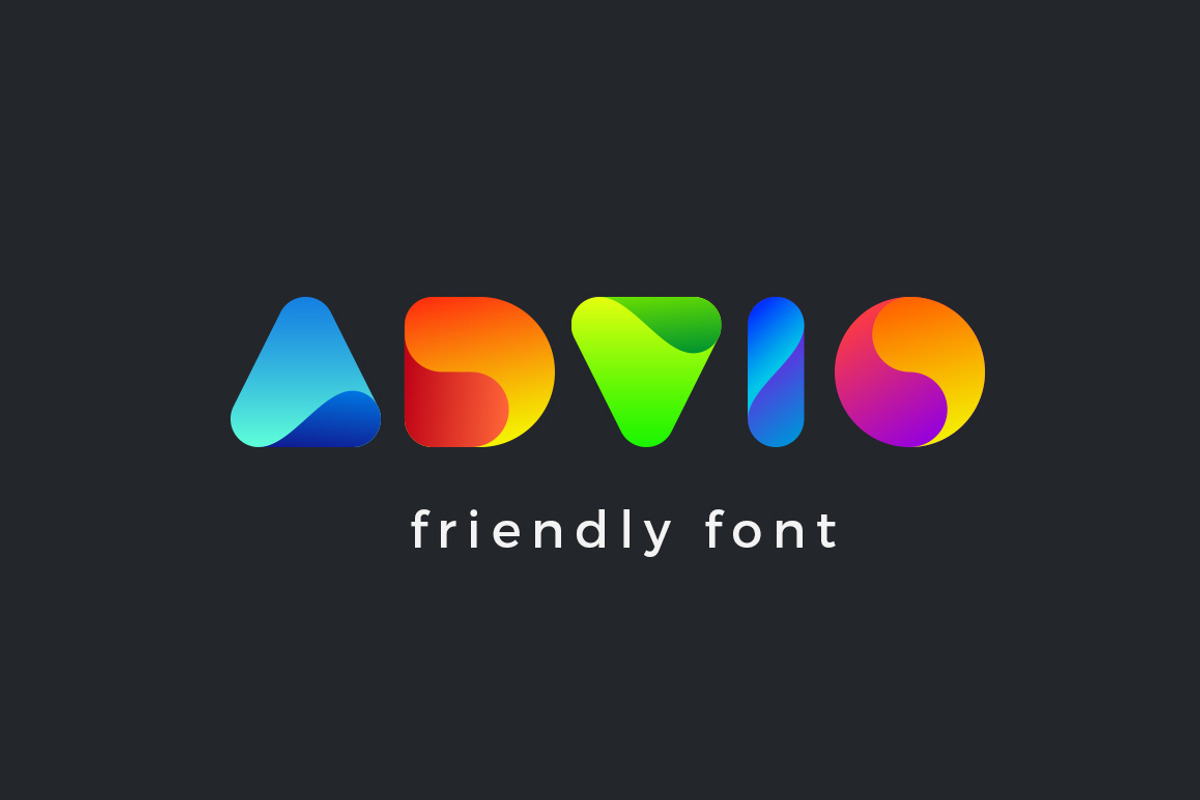 Advio friendly font, a Font by Sentavio (Photo 1 of 6)