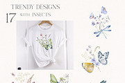 World of Butterflies & Wild Flowers., a Seasonal Illustration by Designwork (Thumbnail 9 of 20)