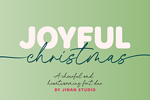 Joyful Christmas - A Font Duo