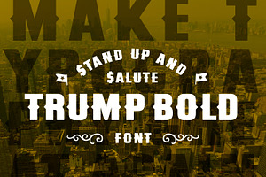 Trump Bold Font