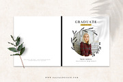 Graduate Photo Album template AL004, a Card Template by Salsal Design (Thumbnail 2 of 6)