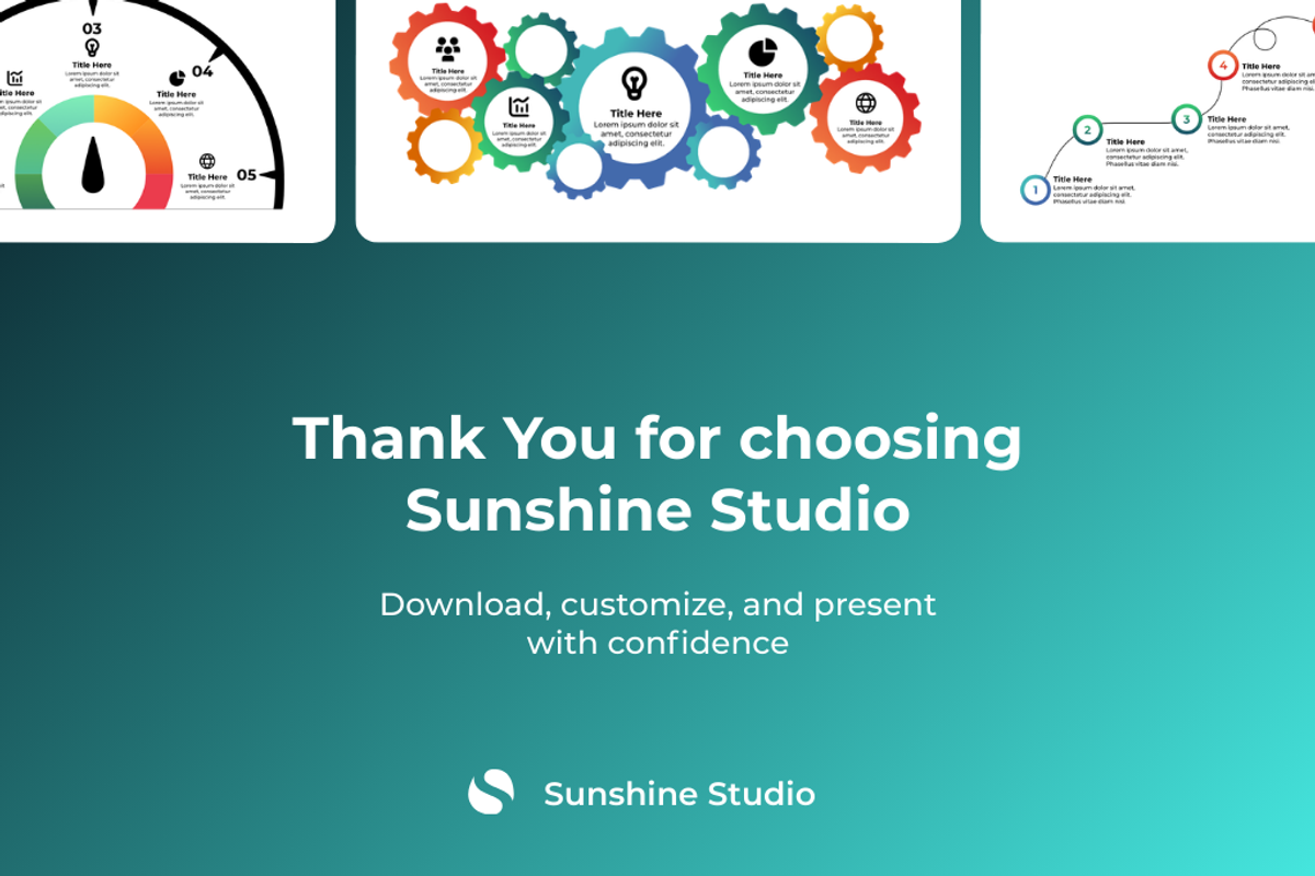 10 Premium Infographic Illustration, a Presentation Template by Suntype | Sunshine Std (Photo 7 of 7)