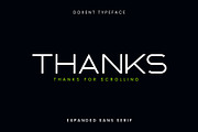 Doxent Expanded Sans Serif Font, a Sans Serif Font by Idea Studio (Thumbnail 11 of 11)