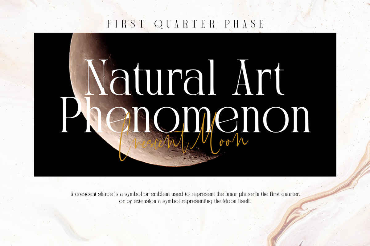 Crescent Slim - Stylish Serif Font, a Serif Font by Letterhend Studio (Photo 2 of 10)