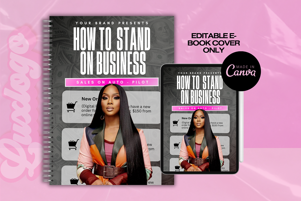 Business E-book Cover Template, a Marketing Template by Lux Logo Studios (Photo 1 of 4)