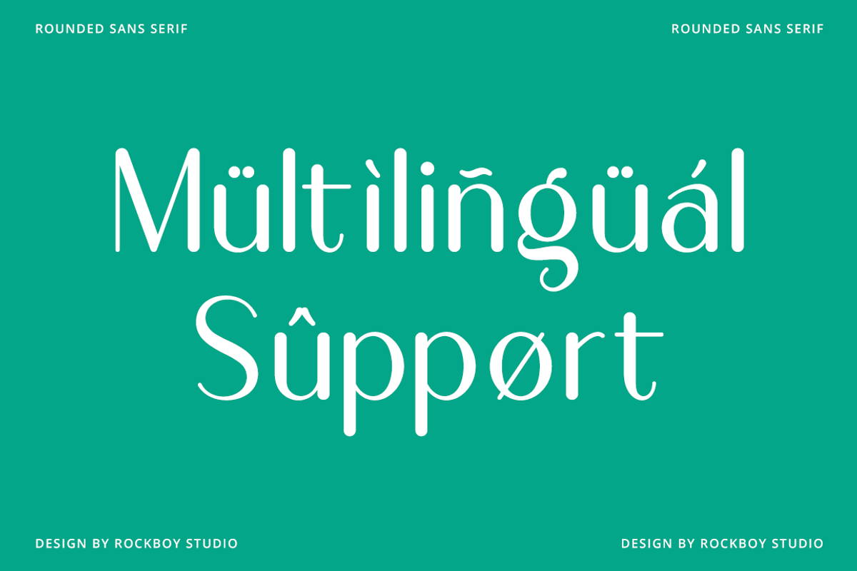 Alaskha - Advertisement Font, a Sans Serif Font by RockboyStd (Photo 10 of 11)