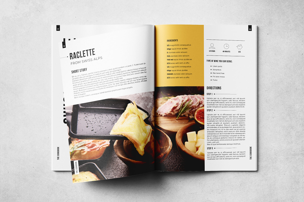 Cookbook / Recipe Book, a Brochure Template by Grkic Creative (Photo 12 of 14)