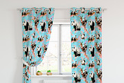 Cute pandas seamless patterns, a Pattern Graphic by MitrushovaArt (Thumbnail 2 of 8)