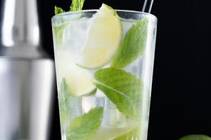 Classic Mojito Cocktail with Lime and Mint, a Food & Drink Photo by etorres69
