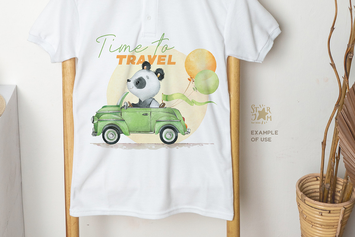 On The Road. Animal Collection, an Animal Illustration by StarJam (Photo 4 of 7)