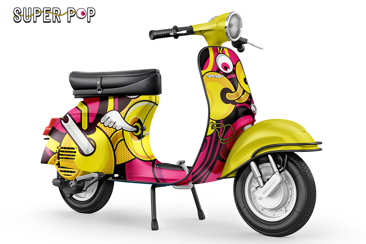 Super Pop - pop art pattern kit, a Pattern Graphic by Super Hello (Photo 5 of 5)