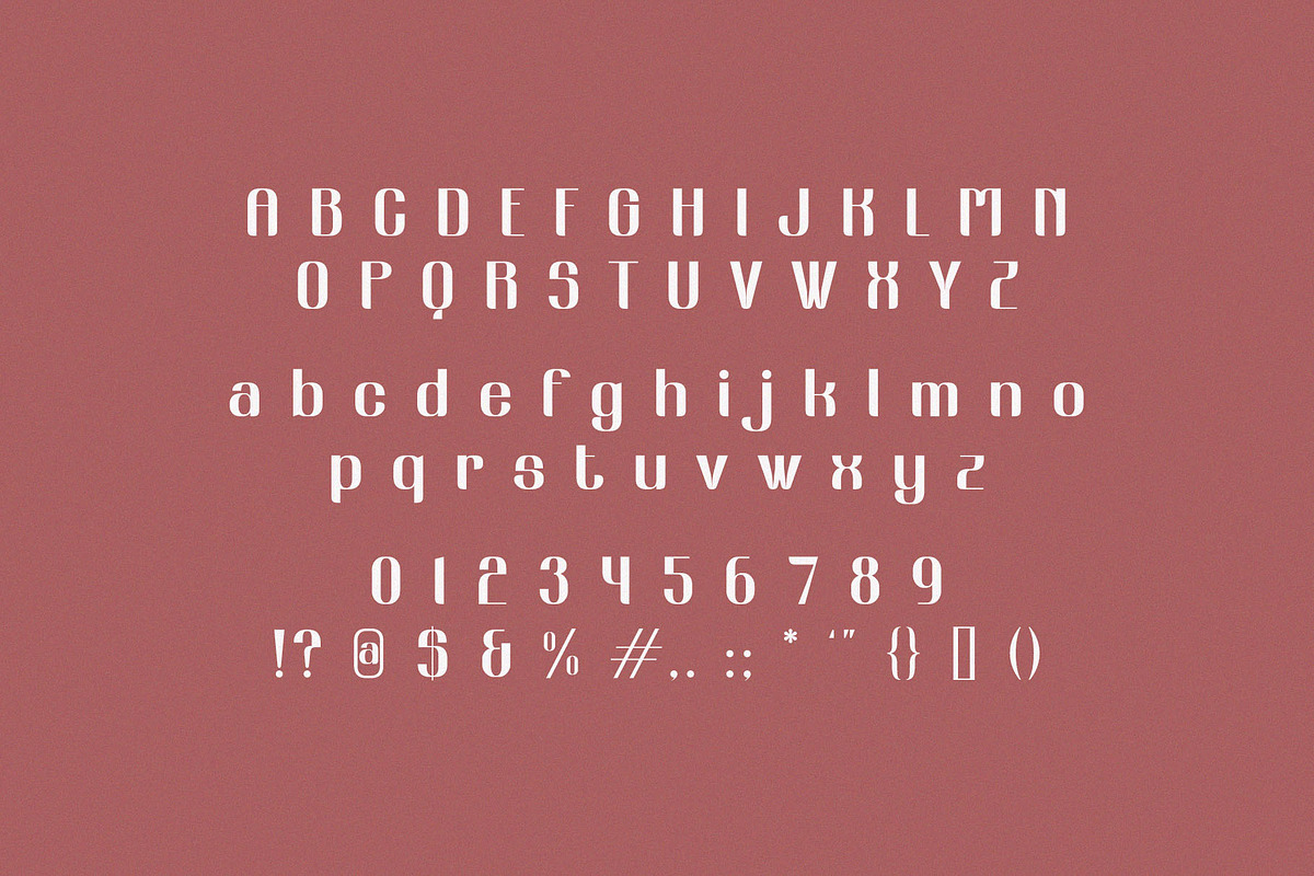Burnout Techniques Elegant Condensed, a Sans Serif Font by BrandSemut (Photo 7 of 8)