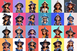 125 Animoji - Wizard Woman