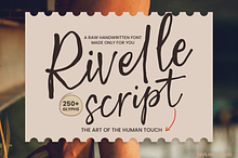Rivelle Script - Handwritten Font