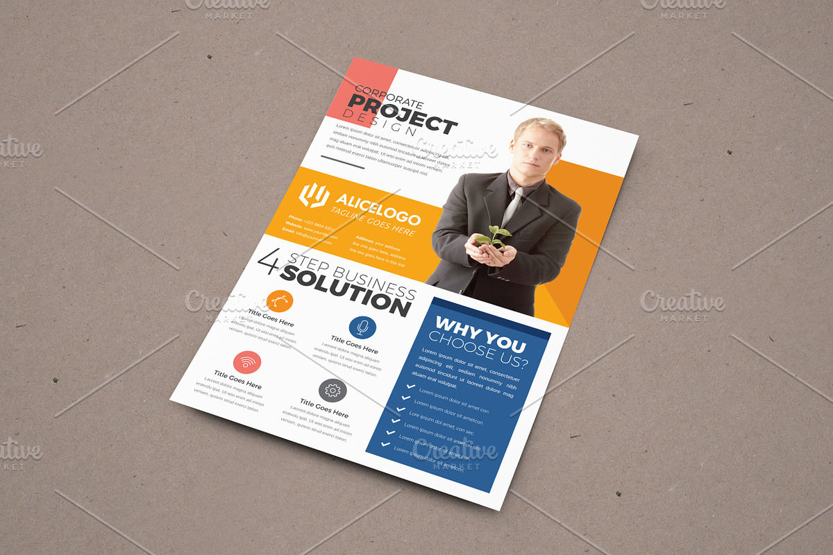 Flyer Template, a Flyer Template by Alice_s (Photo 3 of 3)