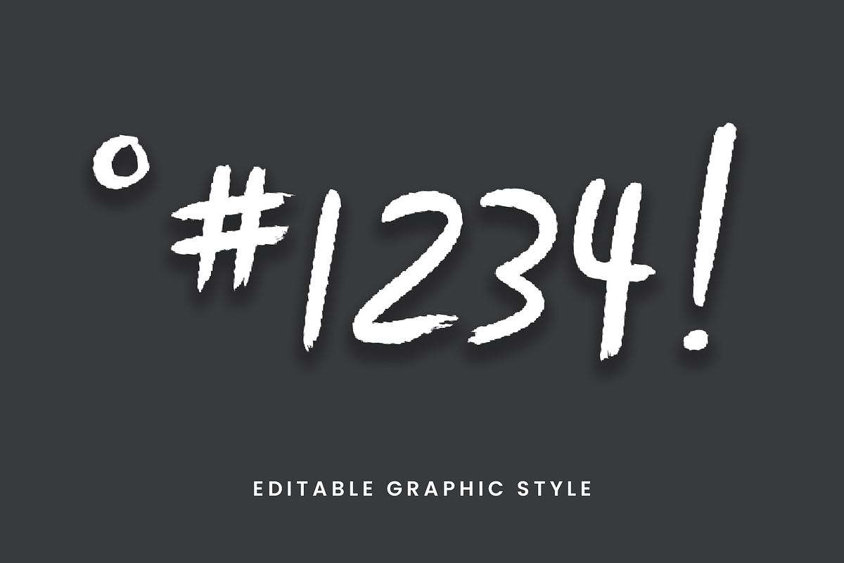 Script Chalk Ink Text Effect preview 2