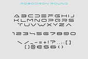 Robodron font, a Sans Serif Font by Sentavio (Thumbnail 4 of 8)