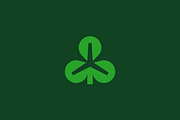 Shamrock Windmill Logo Nature Green, a Branding & Logo Template by Signatoro (Thumbnail 3 of 3)