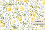 Watercolor Lemon Seamless Pattern, a Pattern Graphic by Villa 11 Estudio (Thumbnail 8 of 8)