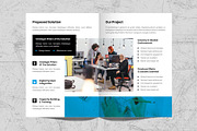 Project Proposal Brochure Template, a Brochure Template by White Graphic (Thumbnail 5 of 11)