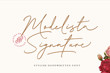 Modelista Signature Font