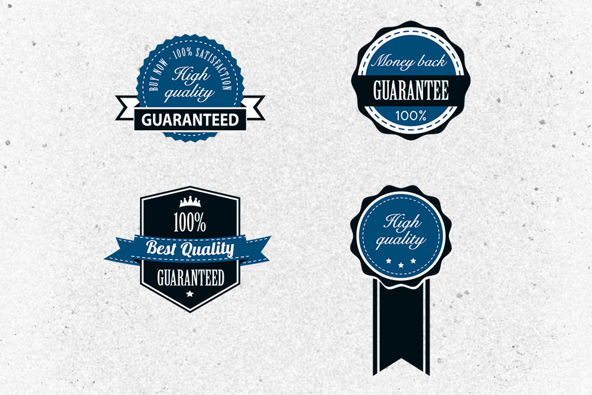Editable Retro Badges Vector Pack, an Object Graphic by meanicons (Photo 1 of 2)