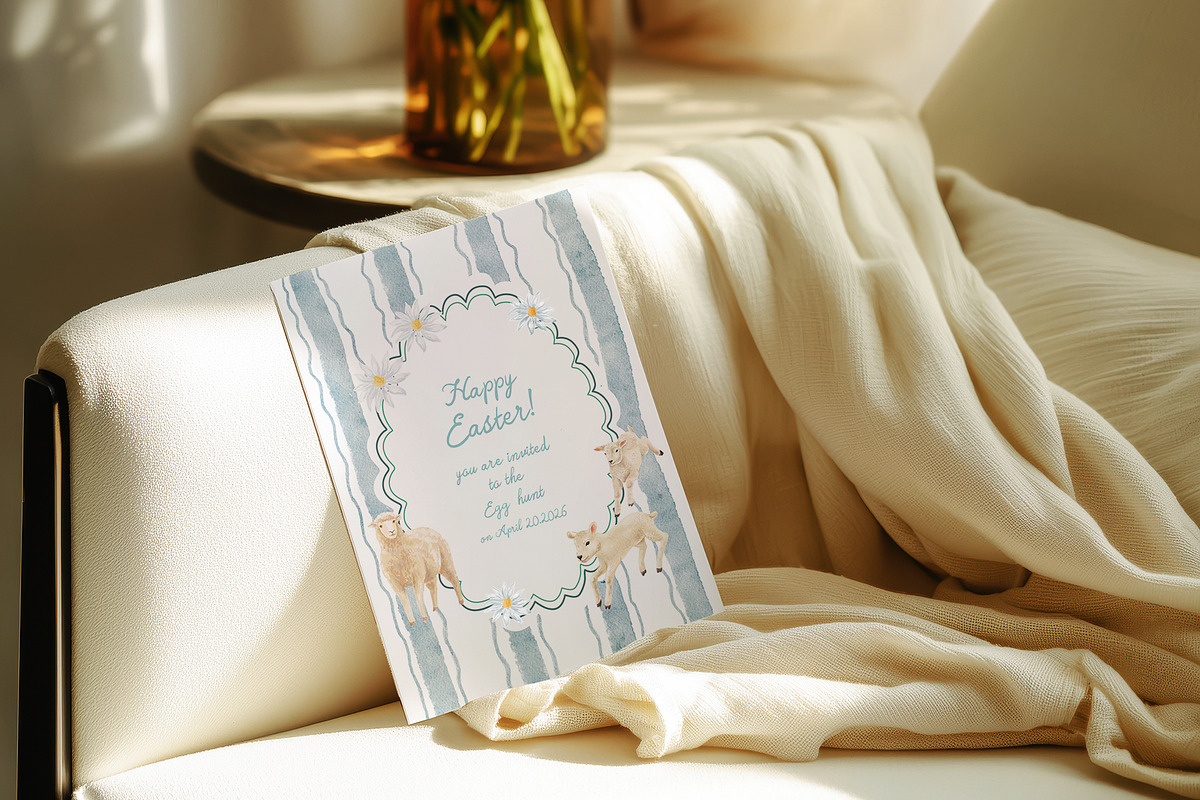 Cottagecore Easter. Hand-Drawn Art., a Seasonal Illustration by Designwork (Photo 6 of 12)