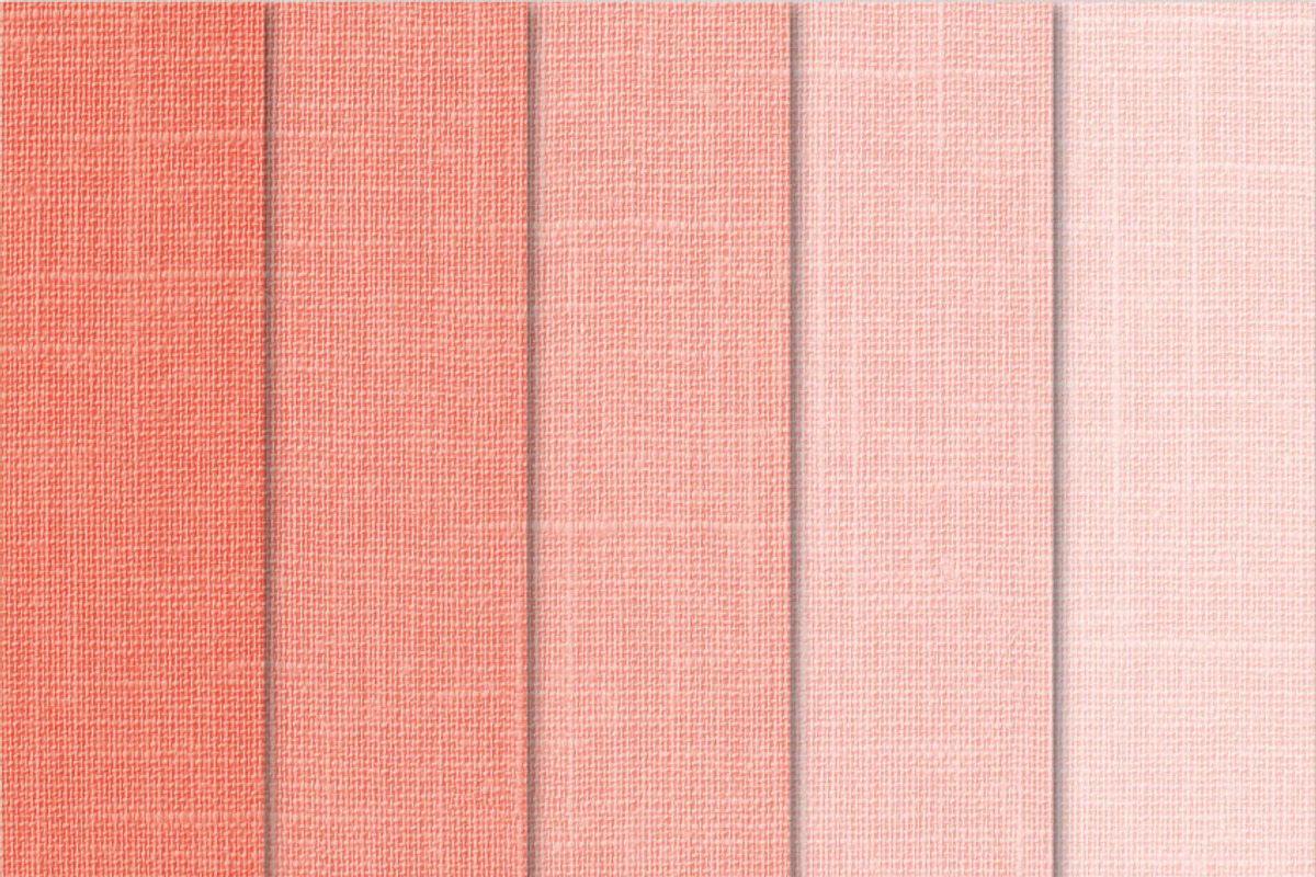 Digital Paper Salmon Linen Textures preview 3