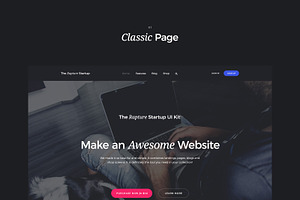 The Rapture Startup UI Kit