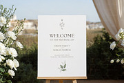 Elegant Coastal Wedding Welcome Sign, a Product Mockup by MockupWizard (Thumbnail 5 of 5)