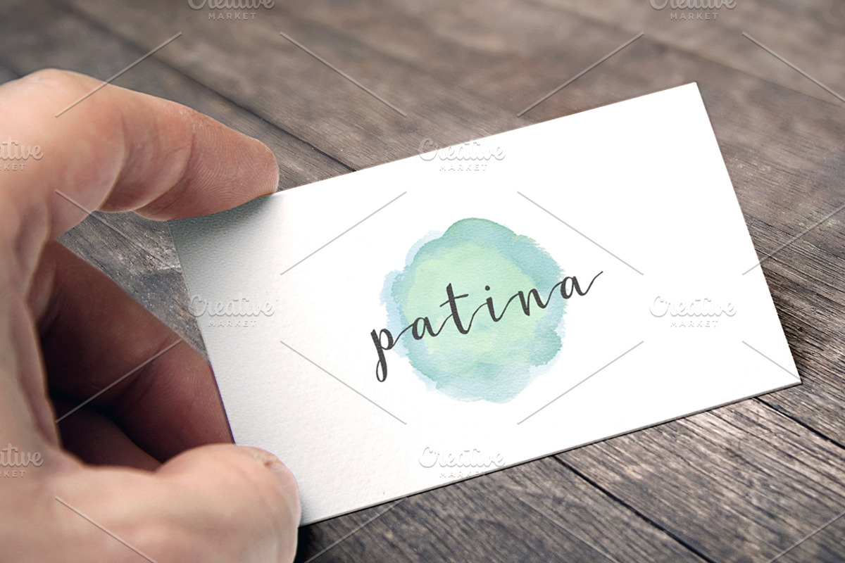 Watercolor Circle Photoshop Brushes, a Brush Add-On by Little Bean (Photo 5 of 7)