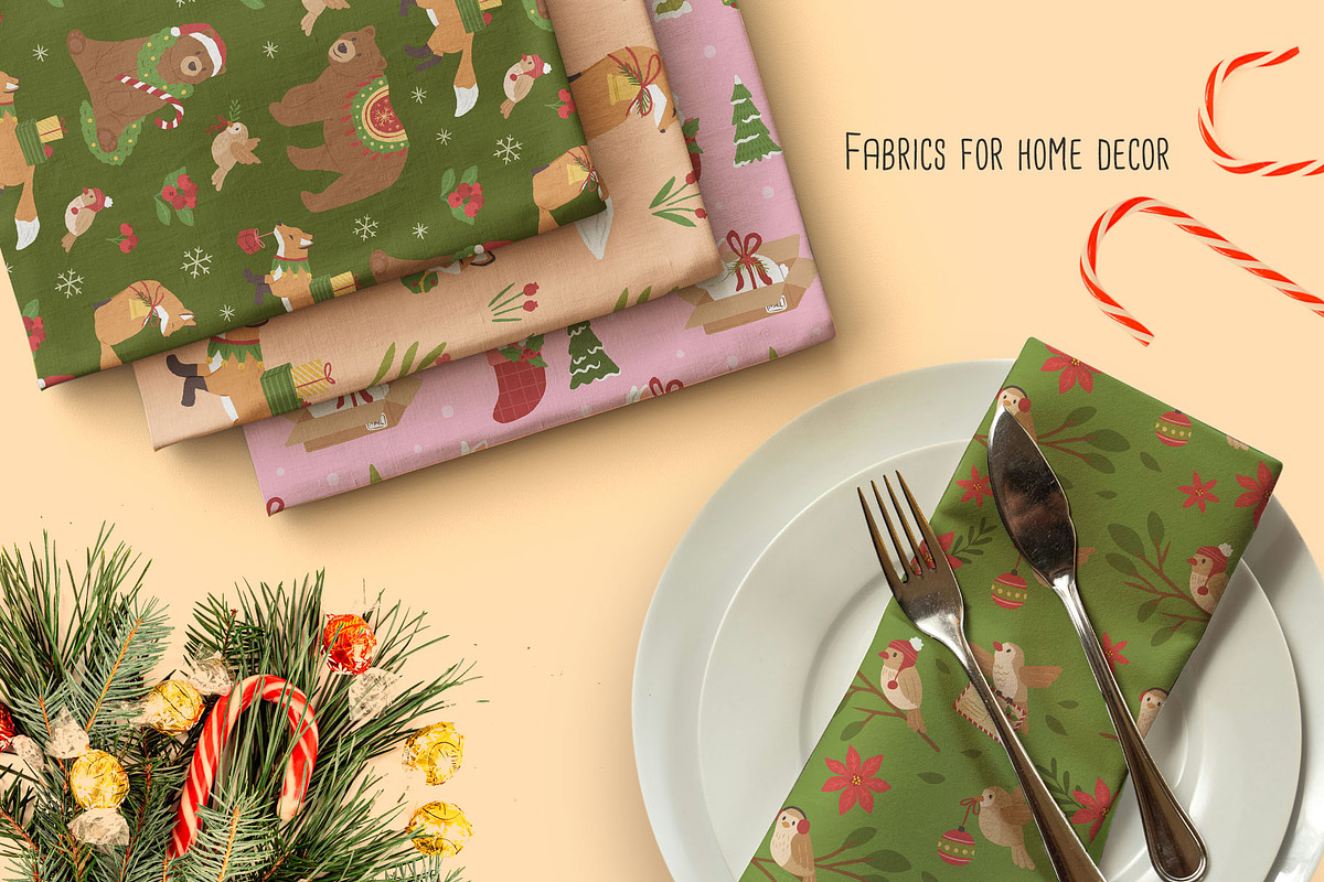 Christmas Animals Illustrations, a Graphic by CreativeChristiana (Photo 6 of 8)