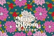 Snowflakes Holidays Seamless Set, a Pattern Graphic by MuseBloomDesigns (Thumbnail 5 of 29)