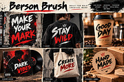 Berson Brush, a Script Font by Wow Magic (Thumbnail 3 of 5)