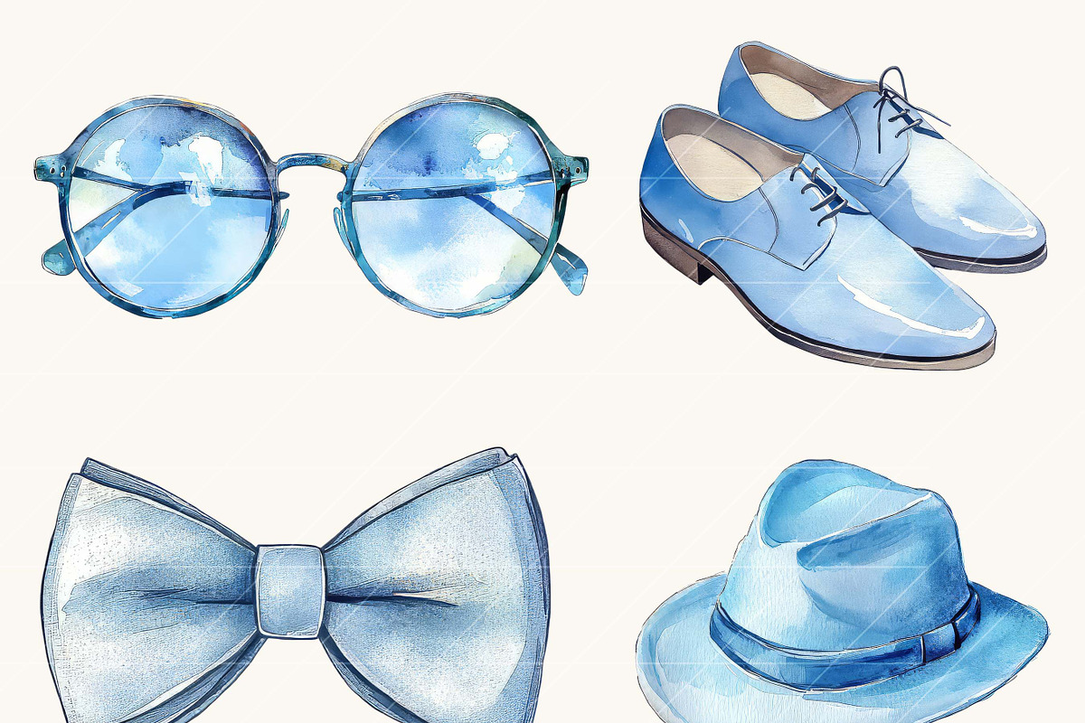 Cute Father's Day Clipart Bundle, a Person Illustration by SparkyDesignsUS (Photo 6 of 9)