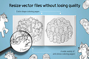 90 Coloring Pages Collection, an Illustration by Gulnara Sabirova (Thumbnail 4 of 22)