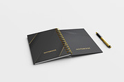 Spiral Notebook Mock-up, a Books & Magazine Mockup by Getdesign (Thumbnail 5 of 8)