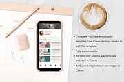 YouTube Branding Bundle - Canva, a Social Media Template by Tegefeldt Design (Thumbnail 6 of 6)