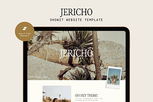 Jericho | Showit Website Template