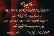 Rapstar Brush & SVG Font, a Script Font by Cruzine (Thumbnail 7 of 13)