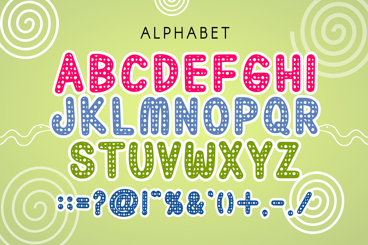Snake Zone - Animal Font Types, a Font by KiddoGlyphs Studio (Photo 2 of 3)