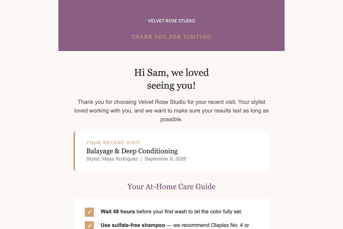 Beauty Email Kit — 4 Emails, an Email Template by Art Club (Photo 3 of 5)